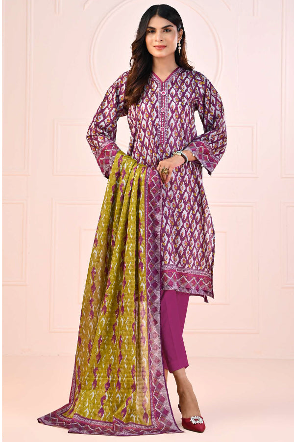 Mehak Digital Print Lawn'25 D#12