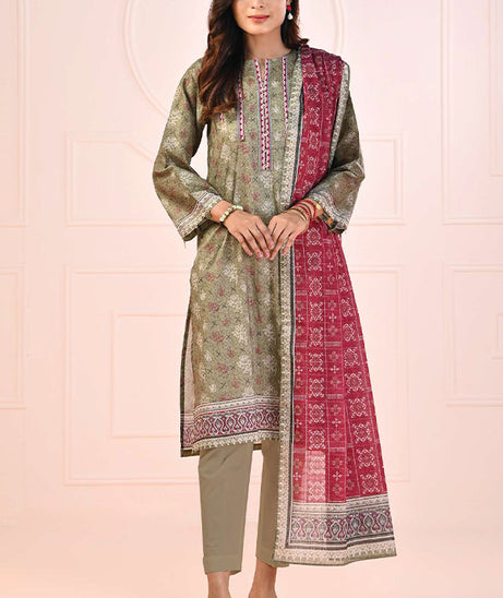 Mehak Digital Print Lawn'25 D#5
