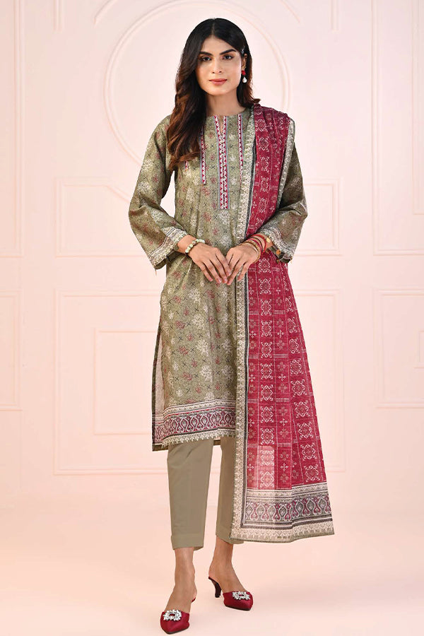 Mehak Digital Print Lawn'25 D#5