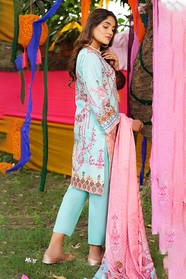 Mehar Emb Lawn Collection'22 D#5281