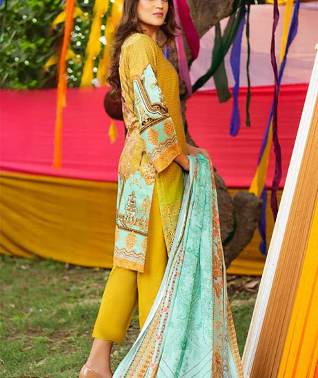 Mehar Emb Lawn Collection'22 D#5282