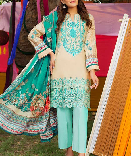 Mehar Emb Lawn Collection'22 D#5285