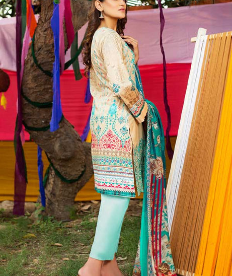 Mehar Emb Lawn Collection'22 D#5285