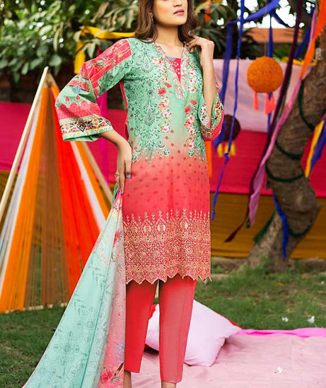 Mehar Emb Lawn Collection'22 D#5286