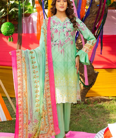 Mehar Emb Lawn Collection'22 D#5287