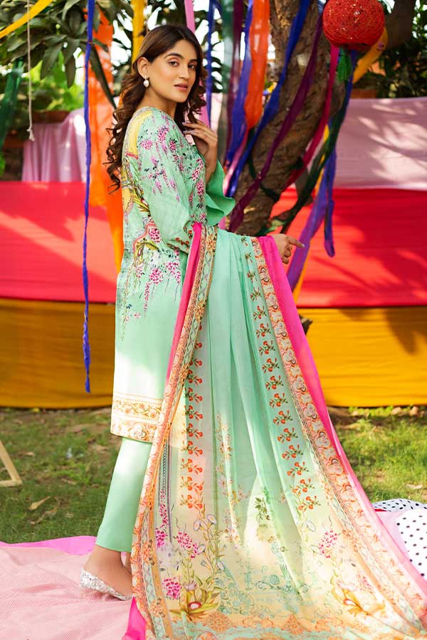 Mehar Emb Lawn Collection'22 D#5287
