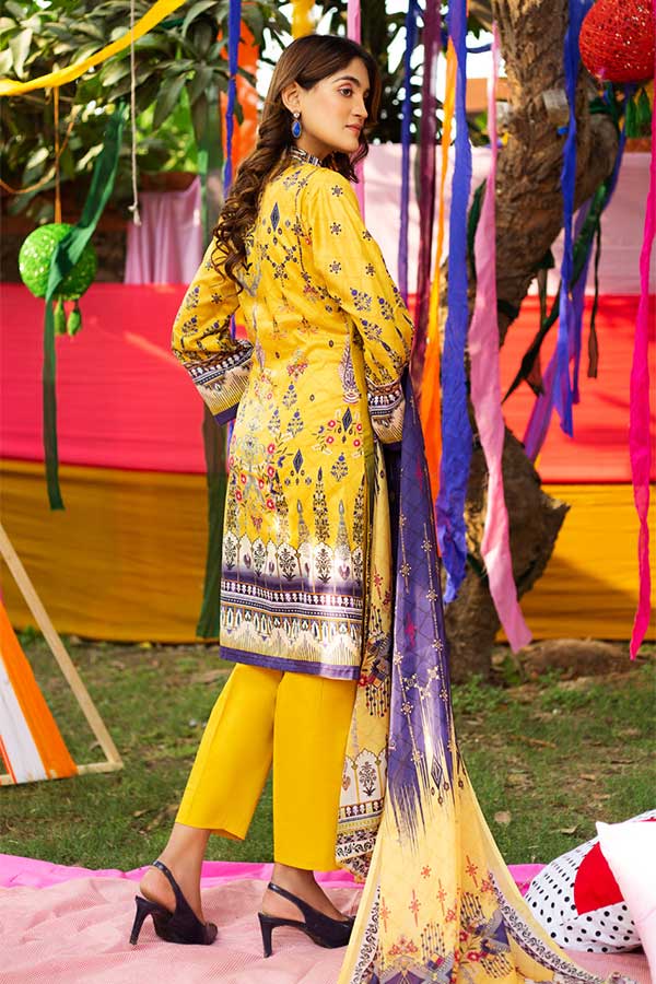 Mehar Emb Lawn Collection'22 D#5288