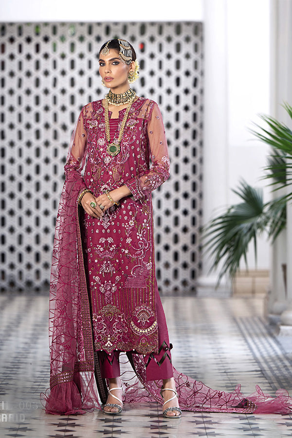 Mehdi Festive Collection'23 MFL#3 ( ORCHID )