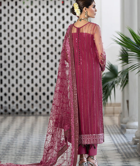 Mehdi Festive Collection'23 MFL#3 ( ORCHID )