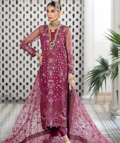 Mehdi Festive Collection'23 MFL#3 ( ORCHID )