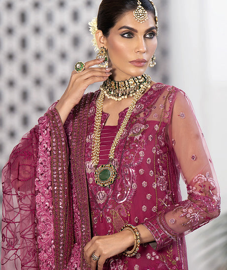 Mehdi Festive Collection'23 MFL#3 ( ORCHID )