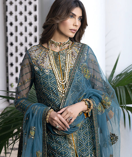 Mehdi Festive Collection'23 MFL#4 ( AZURE )