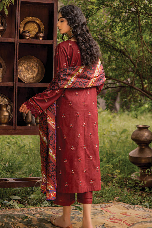 Mehfil Emb Khaddar Shawl`24 D#01