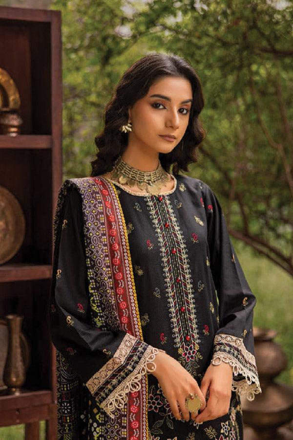 Mehfil Emb Khaddar Shawl`24 D#03