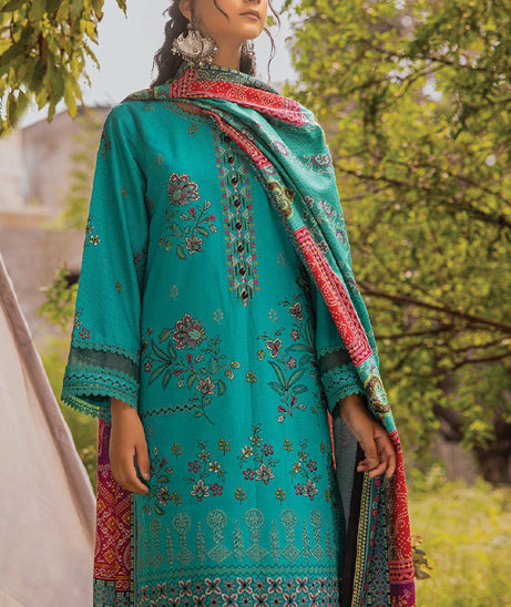 Mehfil Emb Khaddar Shawl`24 D#04