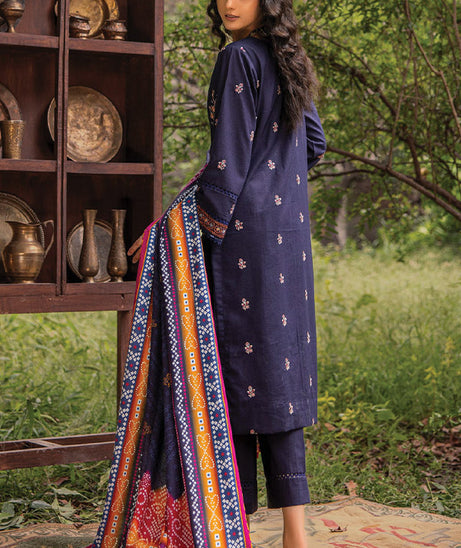Mehfil Emb Khaddar Shawl`24 D#06