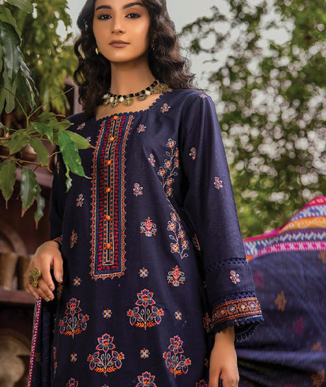 Mehfil Emb Khaddar Shawl`24 D#06