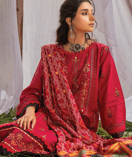 Mehfil Emb Khaddar Shawl`24 D#07