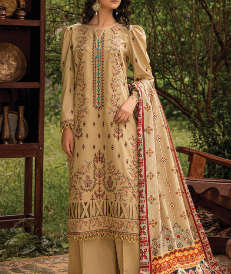 Mehfil Emb Khaddar Shawl`24 D#08