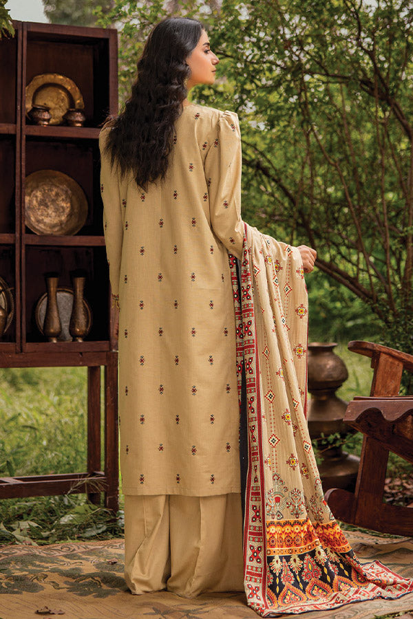 Mehfil Emb Khaddar Shawl`24 D#08
