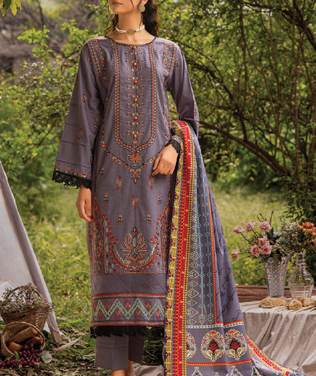 Mehfil Emb Khaddar Shawl`24 D#09