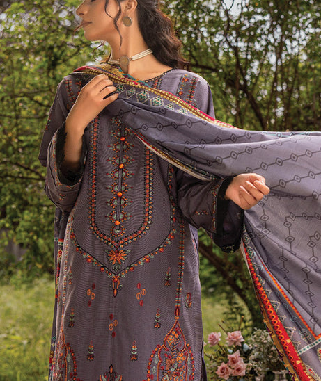 Mehfil Emb Khaddar Shawl`24 D#09
