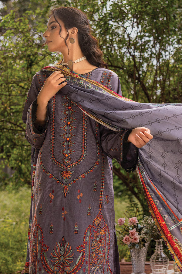 Mehfil Emb Khaddar Shawl`24 D#09