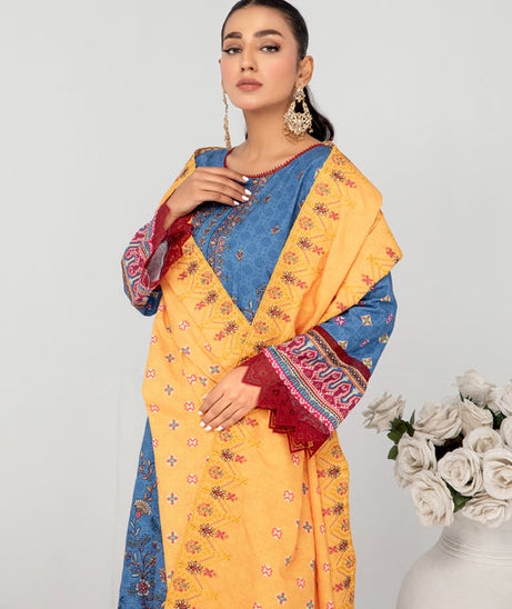 Rewayat Premium Wool Shawl'24 D#1