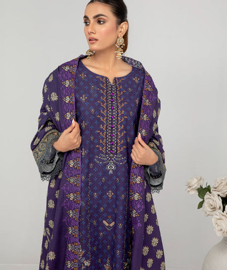 Rewayat Premium Wool Shawl'24 D#8