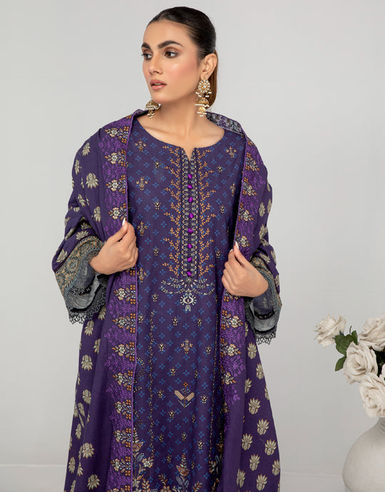 Rewayat Premium Wool Shawl'24 D#8