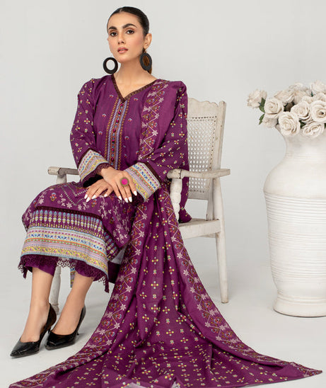 Rewayat Premium Wool Shawl'24 D#6