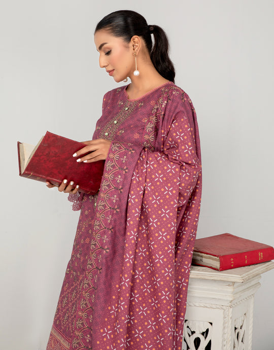 Rewayat Premium Wool Shawl'24 D#4