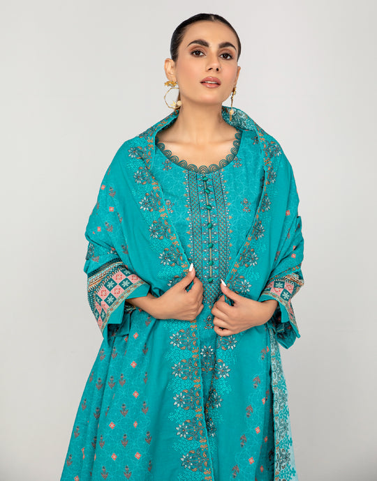 Rewayat Premium Wool Shawl'24 D#9