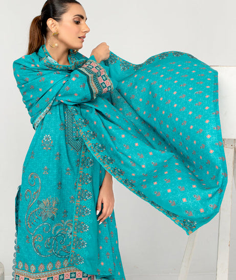 Rewayat Premium Wool Shawl'24 D#9