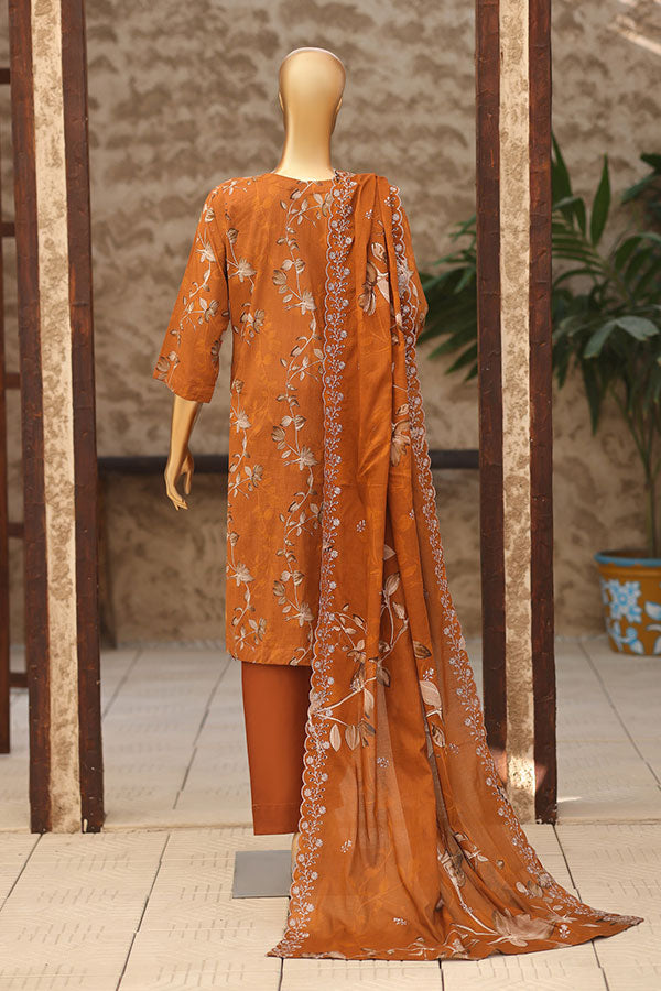 Mi Creation 4D Daman Lawn`26 D#1 (Brown)