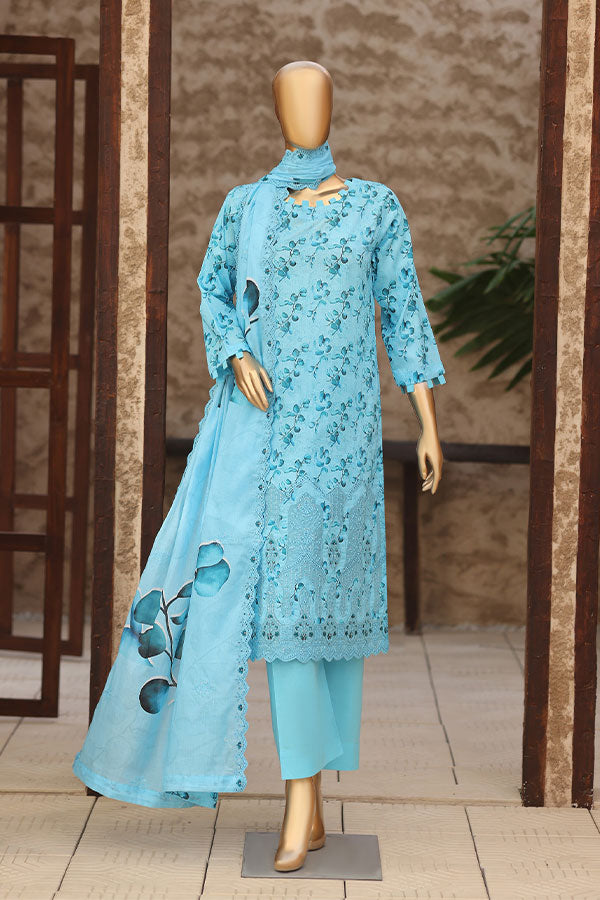 Mi Creation 4D Daman Lawn`26 D#1 (Ferozi)