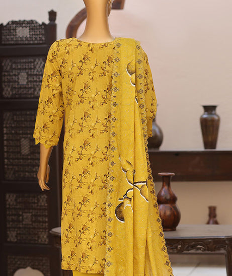 Mi Creation 4D Daman Lawn`26 D#1 (Mustard)