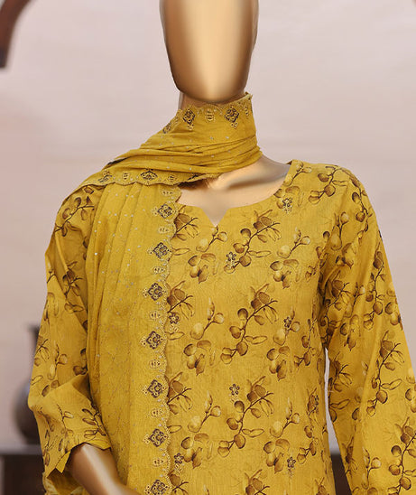Mi Creation 4D Daman Lawn`26 D#1 (Mustard)