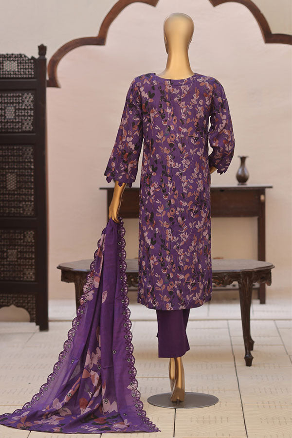 Mi Creation 4D Daman Lawn`26 D#1 (Purple)