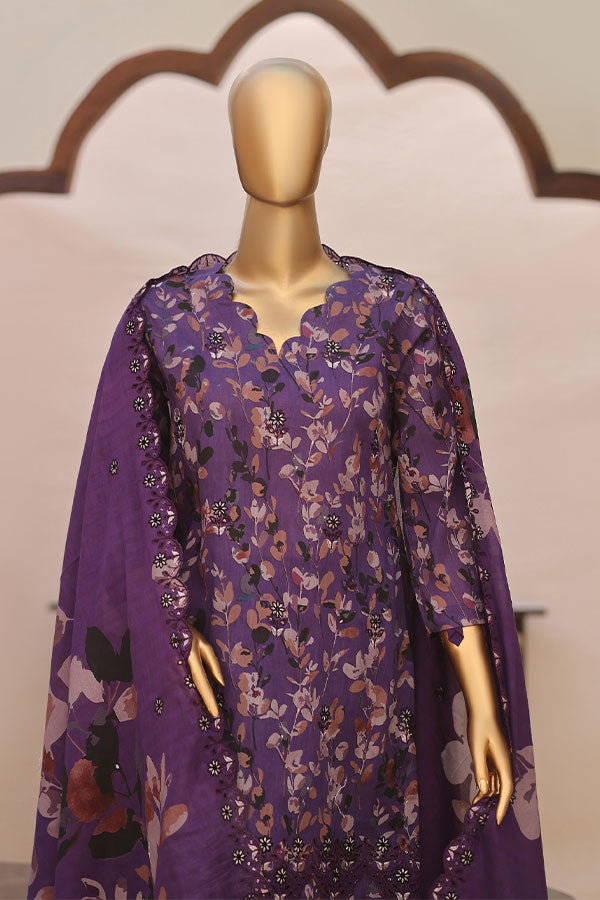 Mi Creation 4D Daman Lawn`26 D#1 (Purple)
