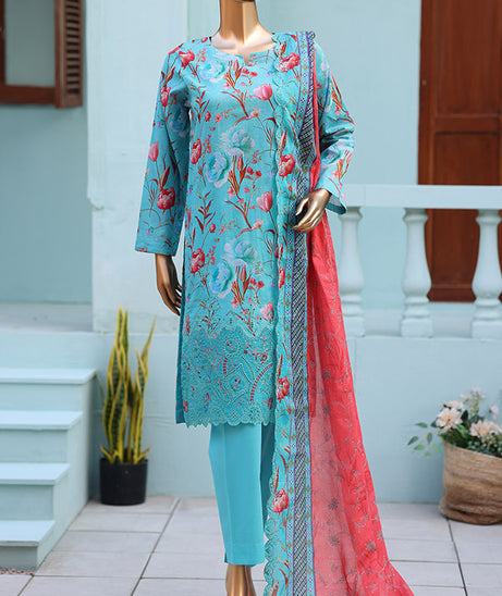 Mi Creation 4D Daman Lawn`26 Vol-2 D#01 L-FEROZI