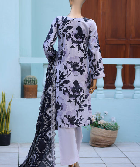 Mi Creation 4D Daman Lawn`26 Vol-2 D#01 L-GREY