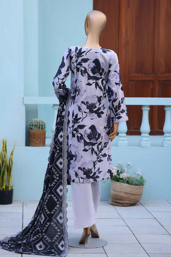 Mi Creation 4D Daman Lawn`26 Vol-2 D#01 L-GREY