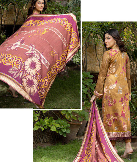 Mi Creation Chittyan Kalaiyaan Lawn`24 (CH Brown)