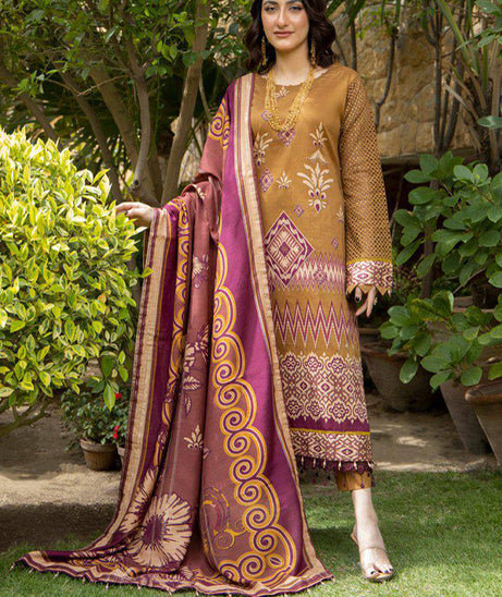 Mi Creation Chittyan Kalaiyaan Lawn`24 (CH Brown)