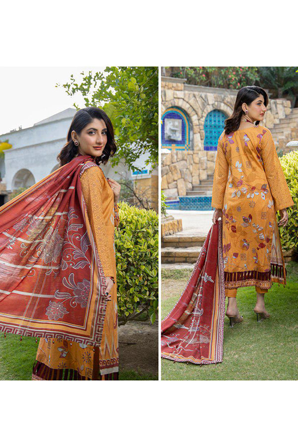 Mi Creation Chittyan Kalaiyaan Lawn`24 (Mustard)