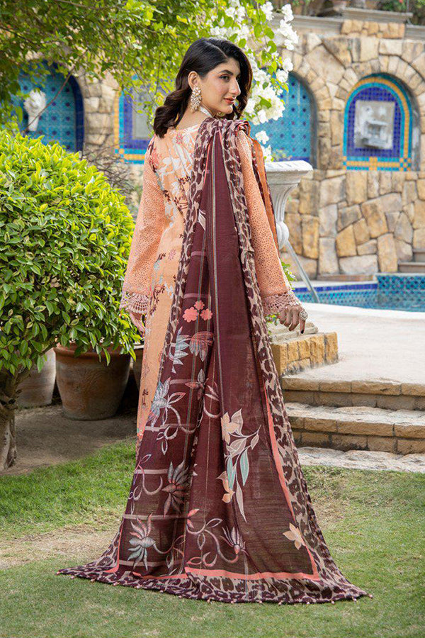 Mi Creation Chittyan Kalaiyaan Lawn`24 (Peach)