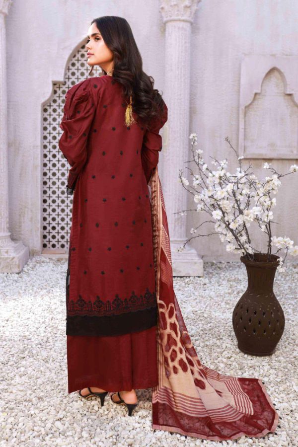 Mi Creation Cyra E/Lawn`23 D#1 (Maroon)