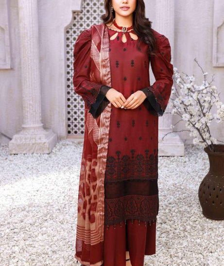 Mi Creation Cyra E/Lawn`23 D#1 (Maroon)