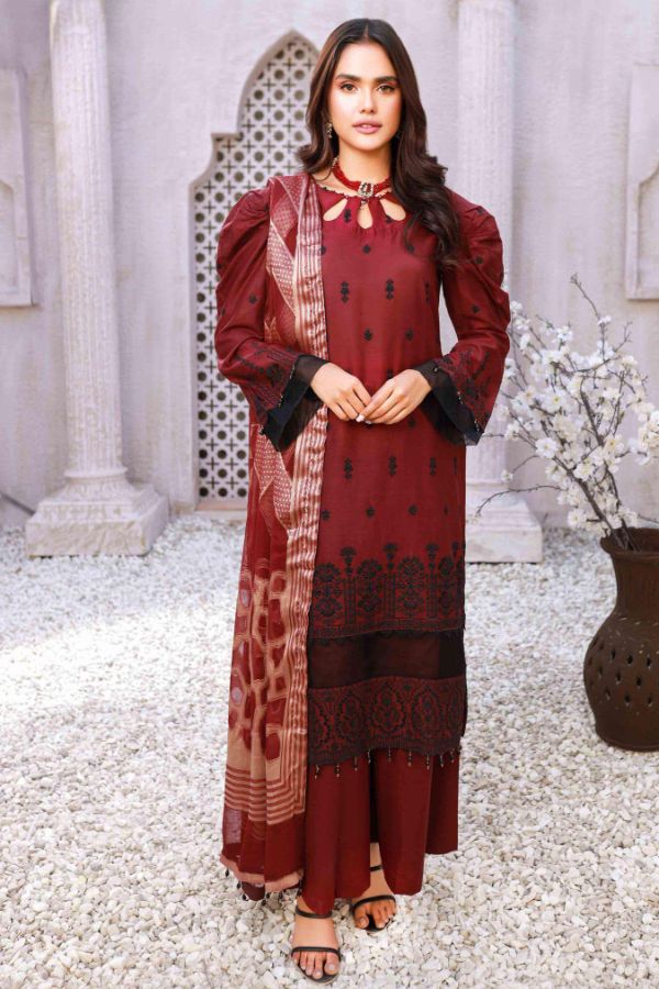 Mi Creation Cyra E/Lawn`23 D#1 (Maroon)